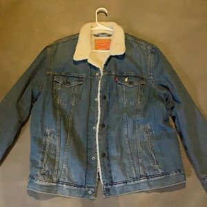 Levi’s Denim Sherpa Jacket